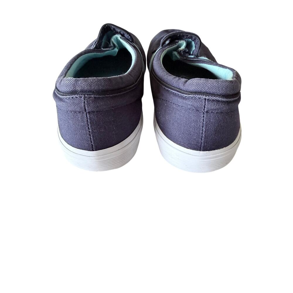 Polo Ralph Lauren navy blue loafer deck shoe slip on men’s 9D preppy coastal - Picture 5 of 8
